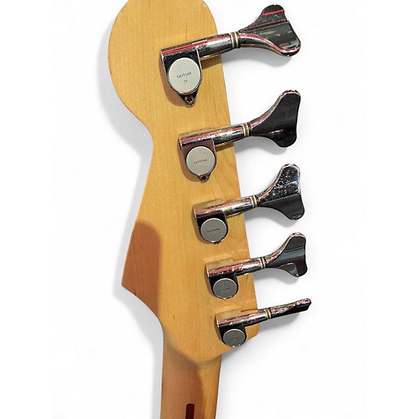 Vintage 1992 Fender JAZZ BASS PLUS V Black Electric Bass Guitar