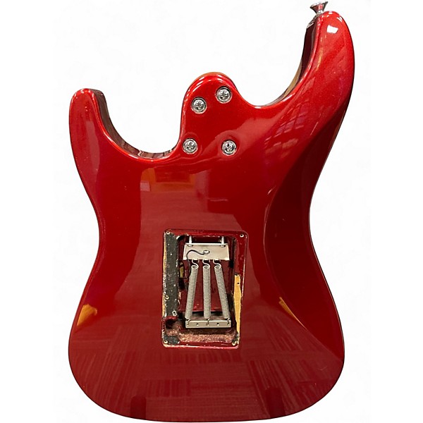 Used Floyd Rose Discovery Series OT Candy Apple Red Solid Body Electric Guitar