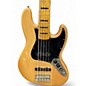 Used Squier Classic Vibe 70s Jazz Bass Natural Electric Bass Guitar