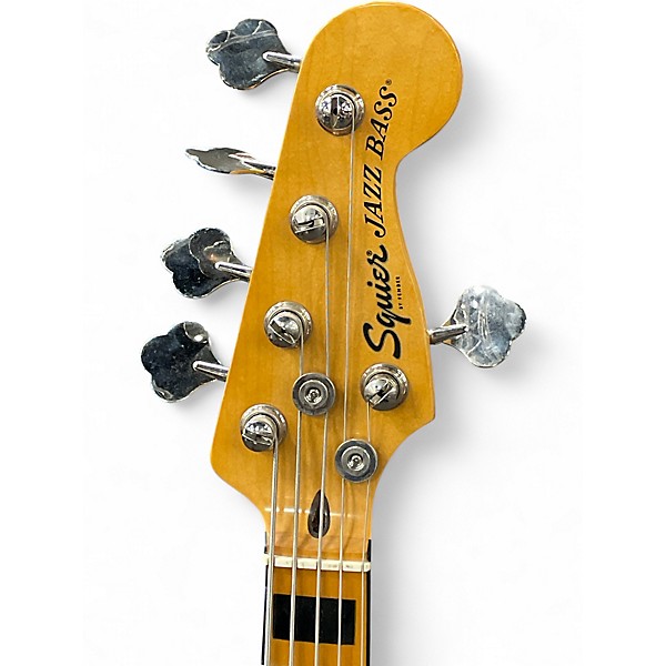 Used Squier Classic Vibe 70s Jazz Bass Natural Electric Bass Guitar