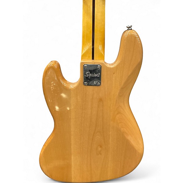 Used Squier Classic Vibe 70s Jazz Bass Natural Electric Bass Guitar