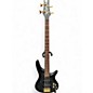 Used Ibanez SR500EDX  BLACK ICE FROZEN MATTE Electric Bass Guitar