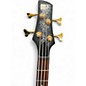 Used Ibanez SR500EDX  BLACK ICE FROZEN MATTE Electric Bass Guitar