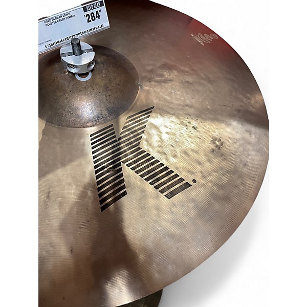Used Zildjian 20in K Cluster Crash Cymbal