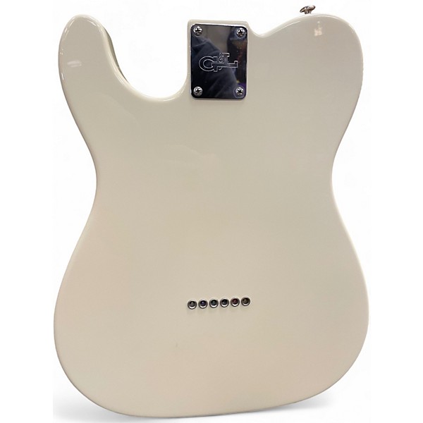 Used G&L ASAT Deluxe Classic Olympic White Solid Body Electric Guitar
