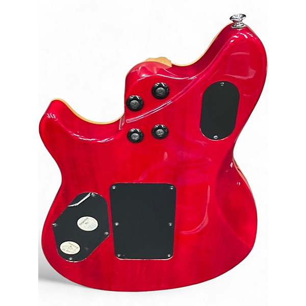 Used EVH Wolfgang Standard Trans Crimson Red Solid Body Electric Guitar