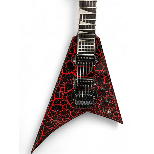 Used Jackson RHOADS PRO SERIES MAUL CRACKLE Solid Body Electric Guitar