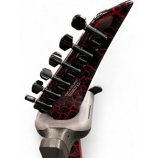 Used Jackson RHOADS PRO SERIES MAUL CRACKLE Solid Body Electric Guitar