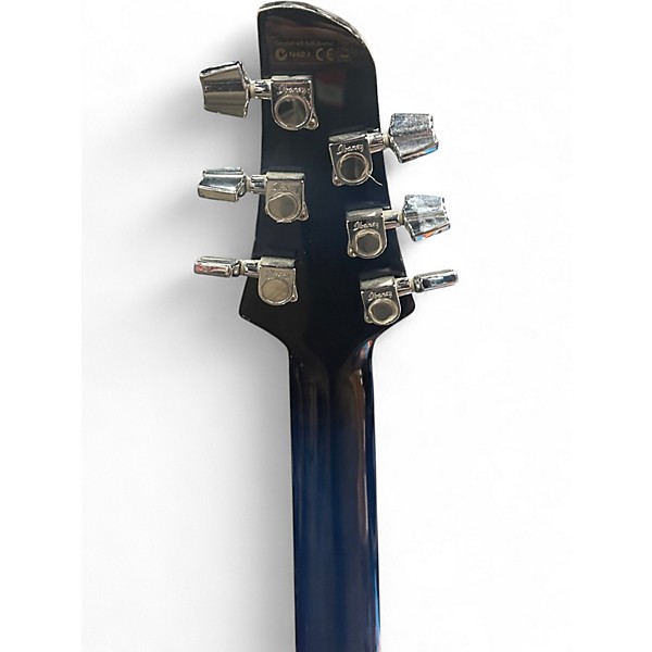 Used Ibanez TCY10E Talman Trans Blue Acoustic Electric Guitar