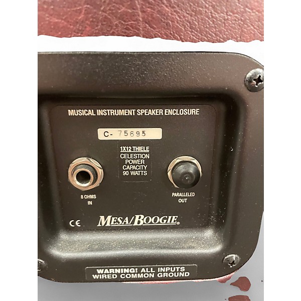 Used MESA/Boogie Thiele 1x12 4Ohm Guitar Cabinet