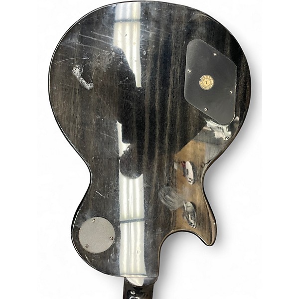 Used Epiphone Les Paul Standard Trans Black Solid Body Electric Guitar