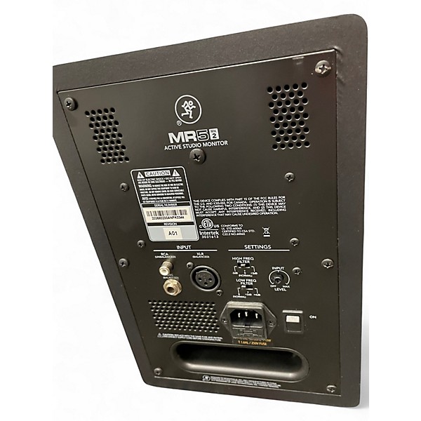 Used Mackie MR5 MKII Pair Powered Monitor