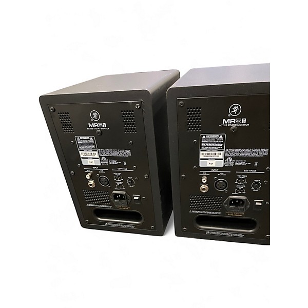 Used Mackie MR5 MKII Pair Powered Monitor