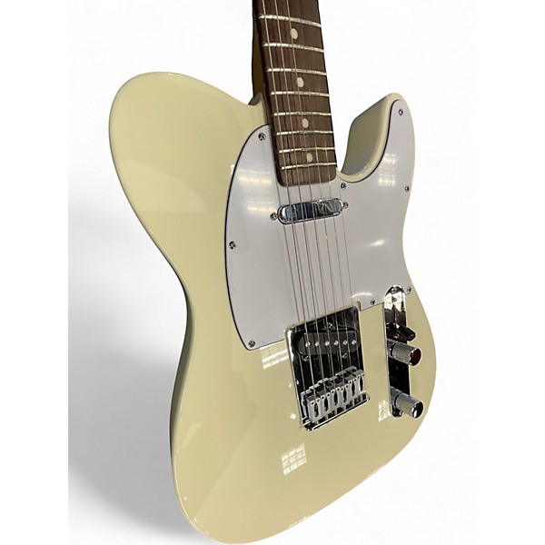 Used Fender Standard Telecaster ivory Solid Body Electric Guitar