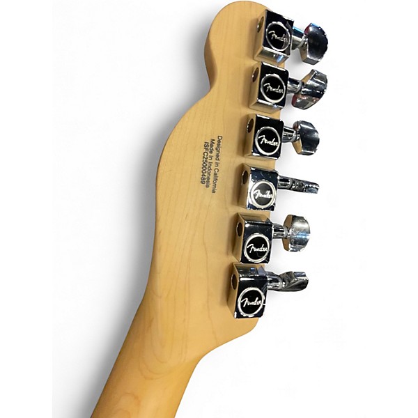 Used Fender Standard Telecaster ivory Solid Body Electric Guitar