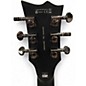 Used ESP LTD EC401QM SEE THRU BLACK Solid Body Electric Guitar
