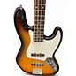 Used Squier Affinity Jazz Bass 2 Color Sunburst Electric Bass Guitar thumbnail