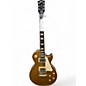 Used 2022 Gibson Les Paul Standard Gold Top Solid Body Electric Guitar thumbnail