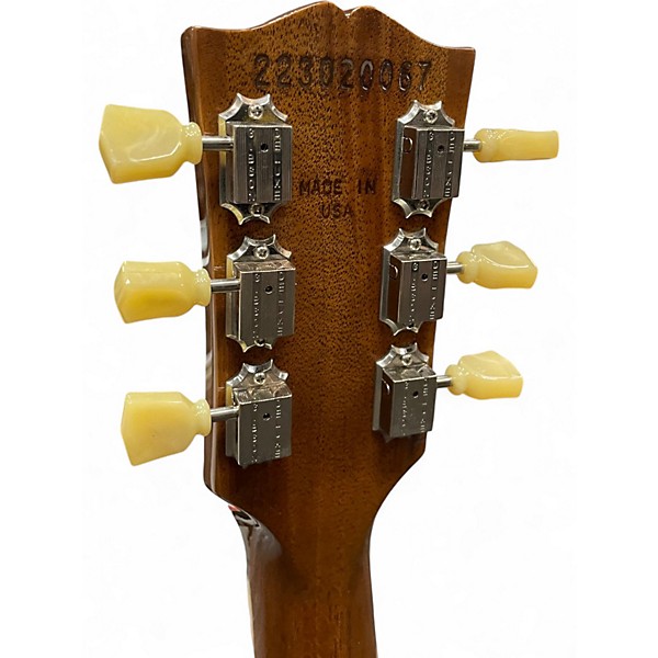 Used 2022 Gibson Les Paul Standard Gold Top Solid Body Electric Guitar