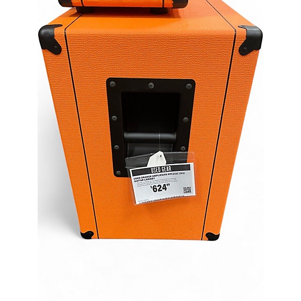 Used Orange Amplifiers PPC212C 2x12 Guitar Cabinet