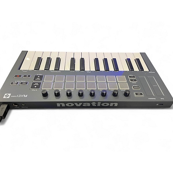 Used Novation FLkey Mini 25-Key MIDI Keyboard for FL Studio MIDI Controller