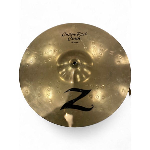 Used Zildjian 16in Z Custom Rock Crash Cymbal
