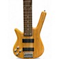 Used Alba SIX STRING LEFT HANDED BASS Natural Electric Bass Guitar