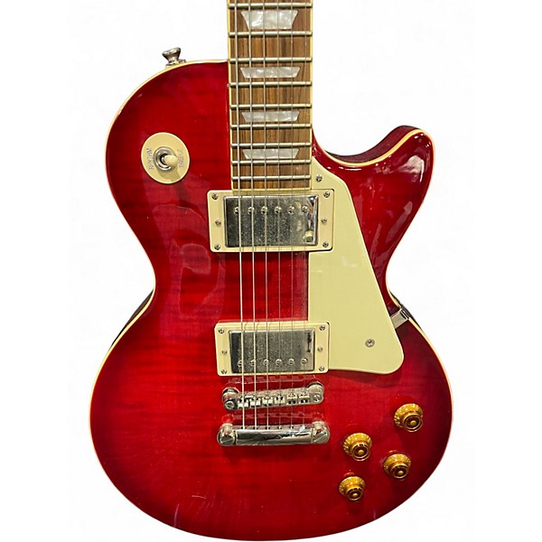 Used Epiphone Les Paul Standard Red Solid Body Electric Guitar