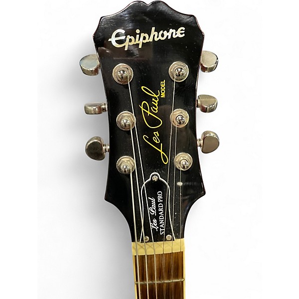 Used Epiphone Les Paul Standard Red Solid Body Electric Guitar