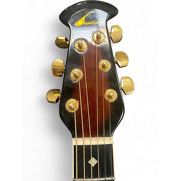 Used Ovation 1717 legend 2 Tone Sunburst Acoustic Guitar