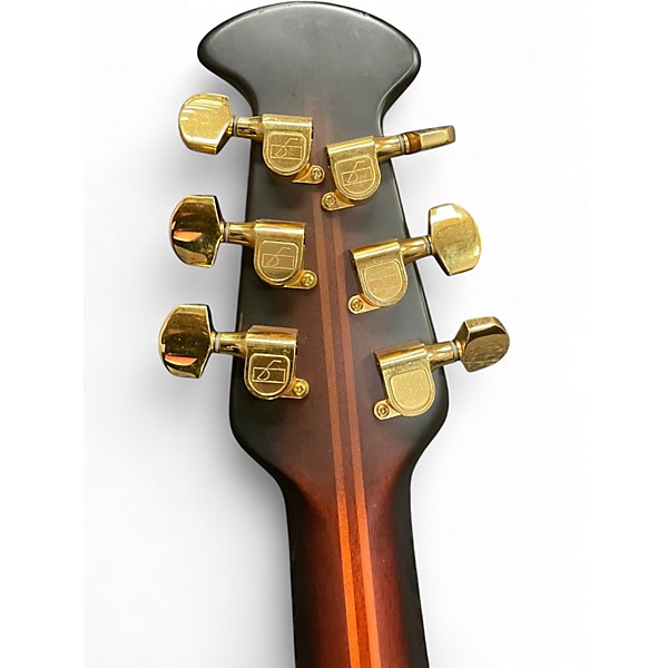 Used Ovation 1717 legend 2 Tone Sunburst Acoustic Guitar