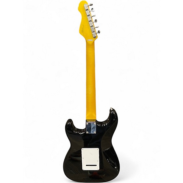 Used Vintage V6 REISSUED SEYMOUR DUNCAN MOD BOULEVARD BLACK Solid Body Electric Guitar