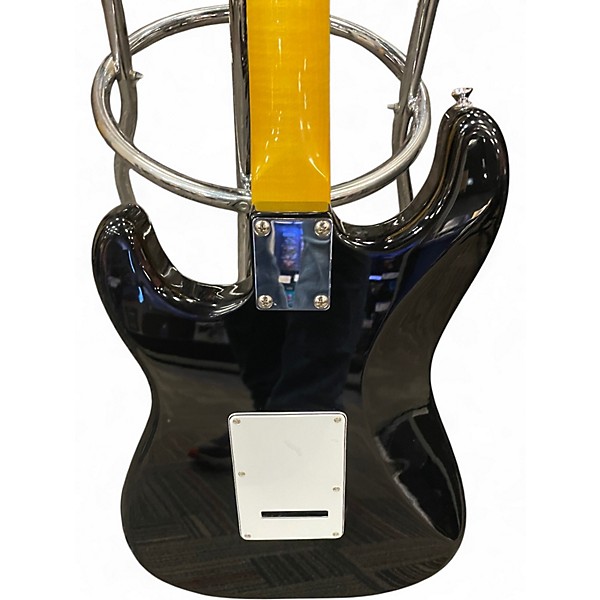 Used Vintage V6 REISSUED SEYMOUR DUNCAN MOD BOULEVARD BLACK Solid Body Electric Guitar