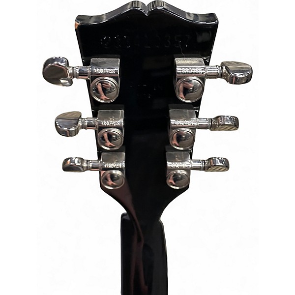 Used Gibson Les Paul Standard Ebony Solid Body Electric Guitar