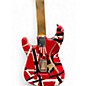 Used EVH Striped Series Frankie striped Solid Body Electric Guitar