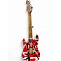 Used EVH Striped Series Frankie striped Solid Body Electric Guitar