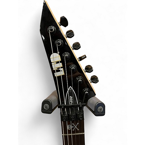 Used ESP KH202 Kirk Hammett Signature Black Solid Body Electric Guitar