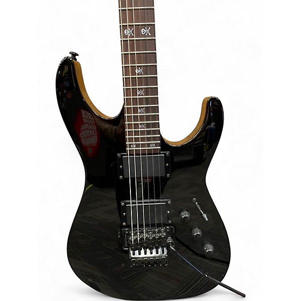 Used ESP KH202 Kirk Hammett Signature Black Solid Body Electric Guitar