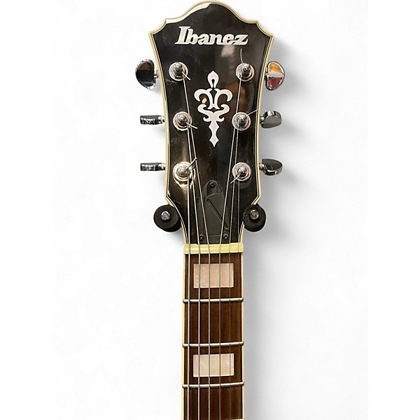 Used Ibanez AF75 jewel blue burst Hollow Body Electric Guitar