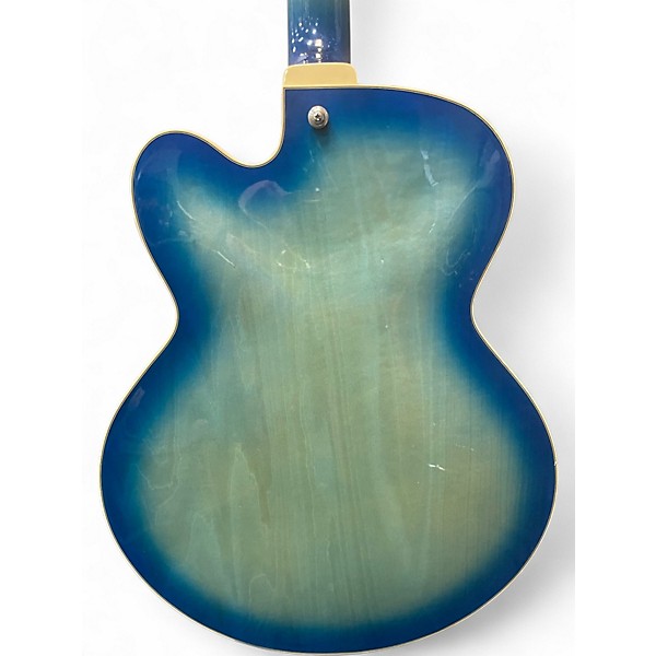 Used Ibanez AF75 jewel blue burst Hollow Body Electric Guitar
