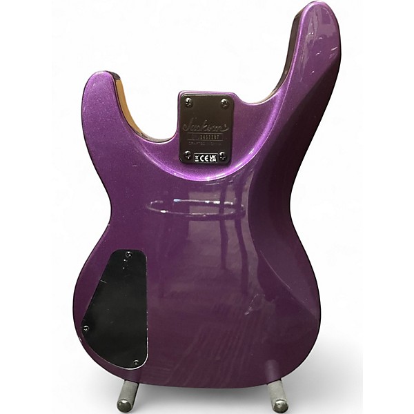 Used Jackson Concert Bass Minion JS1X Purple Electric Bass Guitar