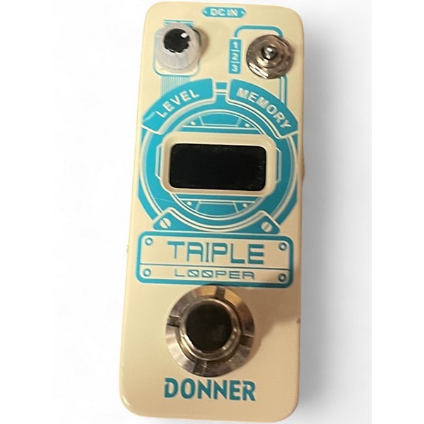 Used Donner TRIPLE LOOPER Pedal