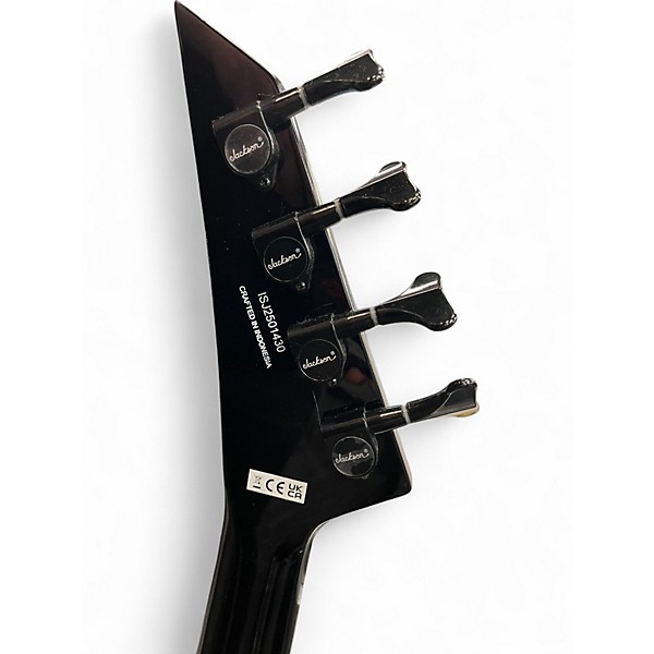 Used Jackson X Series RR-B IV Black Electric Bass Guitar