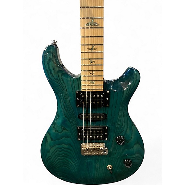 Used PRS Swamp Ash Special Iri Blue Solid Body Electric Guitar