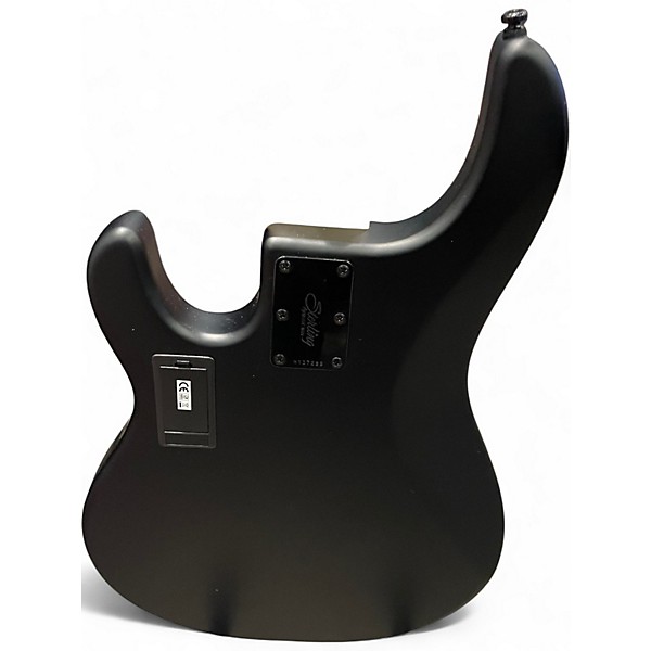 Used Sterling by Music Man Ray5 5 String matte black Electric Bass Guitar