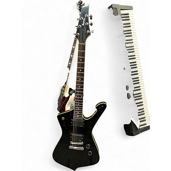 Used Ibanez IC300 Black Solid Body Electric Guitar