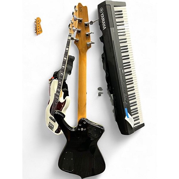 Used Ibanez IC300 Black Solid Body Electric Guitar