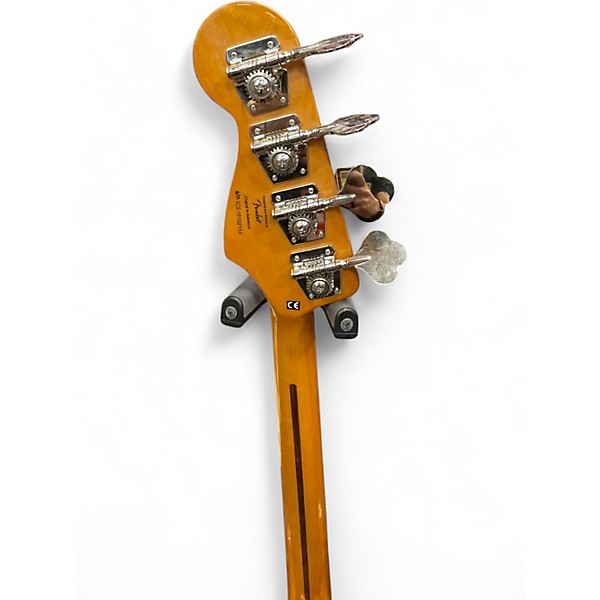 Used Squier Vintage Modified Jazz Bass 77 Antique Natural Electric Bass Guitar