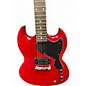 Used Epiphone SG Junior Candy Apple Red Solid Body Electric Guitar