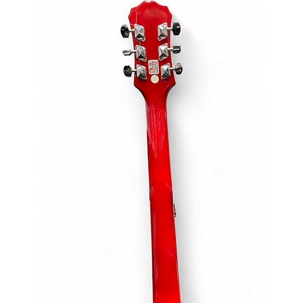 Used Epiphone SG Junior Candy Apple Red Solid Body Electric Guitar